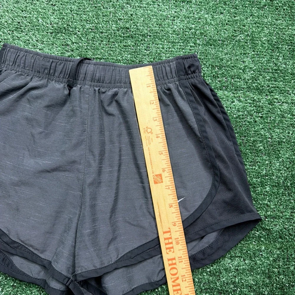 Nike Tempo Women Running Shorts Gray Black Heathered Athletic SP211001 Small